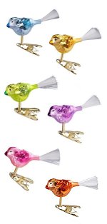 Mini Maestros - Clip-on<br>Birds - 6 Colors